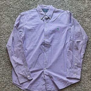 Ralph Lauren Lavender Gingham Men's Shirt